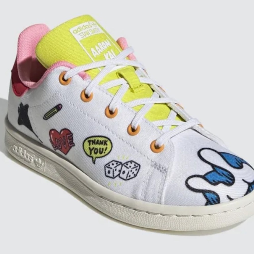 Adidas Aaron Kai x Stan Smith Primeblue 'Doodles' Kids Sneakers